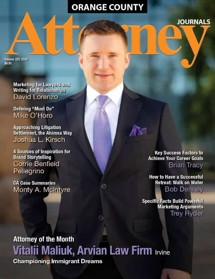 “Attorney of the Month” by Attorney Journals “Attorney of the Month” by Attorney Journals