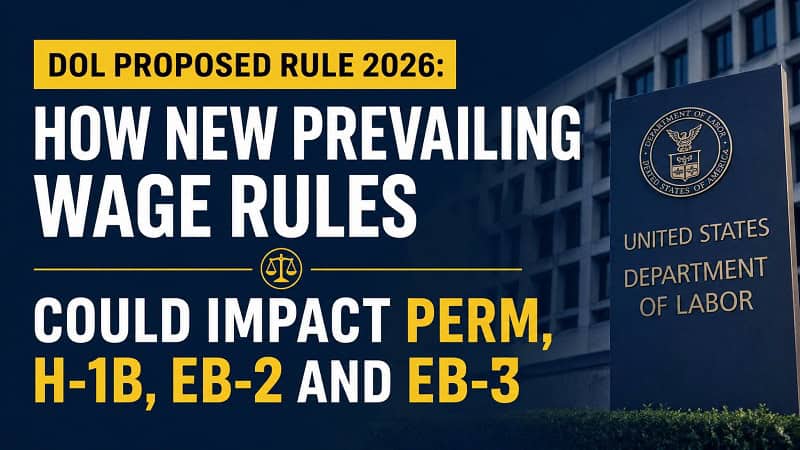 DOL proposed rule 2026: как новые правила prevailing wage могут изменить PERM, H-1B, EB-2 и EB-3