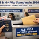 H-1B and H-4 Visa Stamping in 2026
