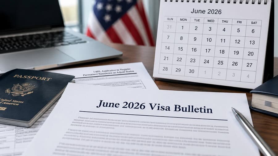 Visa Bulletin for June 2026: How to Know Whether to File I-485, Wait, or Prepare Documents